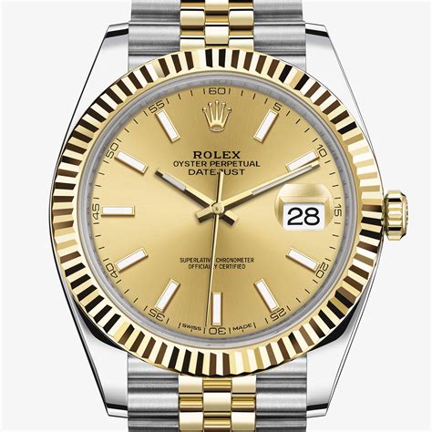 rolex boy acciaio oro|rolex datejust wrist watch.